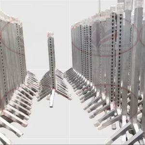 FEI規格 Longinesワールドカップサプライヤー 馬術トレーニング用 アルミニウム製ジャンプスタンド ポータブル障害飛越スタンド - Product Image 1