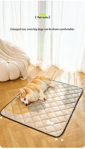 <span class=keywords><strong>Tapis</strong></span> pour <span class=keywords><strong>chien</strong></span> en tissu moderne <span class=keywords><strong>indestructible</strong></span> 4 saisons Coussin orthopédique Imperméable Anti-mastication Lit pour animaux de compagnie avec fond antidérapant - Product Image 3