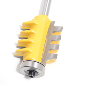 Joint de doigt colle joint routeur peu roulement réversible guidé pour menuisier plus fin de travail du bois-tige de 1/4" - Product Image 4