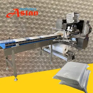 Bubble Film Pillow Bag packing machine/parcel protective air bubble film sealing package machine