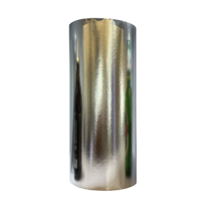 Feuille d'aluminium argentée, papier métallique auto-adhésif pour étiquettes d'emballage or et argent - Product Image 1