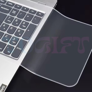 2025 mới giá thấp độc đáo tùy chỉnh phổ <span class=keywords><strong>Silicone</strong></span> không thấm nước gấp trong suốt iPad máy tính xách tay bàn phím Bìa - Product Image 2