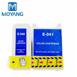 MoYang ตลับหมึกสไตลัส T040 T041,สำหรับ EPSON C62 CX3200ตลับหมึก