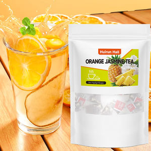 Confezione regalo di tè alle erbe di gelsomino arancione 15 bustine piramidali fruttate miscela floreale naturale bevanda relax - Product Image 1