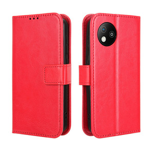 เคสโทรศัพท์หนังกระเป๋าสตางค์ลาย Crazy Horse สำหรับ ZTE Blade A35 Lite/A35 Core - Product Image 1