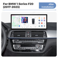 DUDUAUTO DUDU7 Tema Gratis Wallpaper DIY 12.3 inci untuk BMW Seri 1 F20 2017-2023 Wireless Car-play Android Auto Audio Stereo Mobil