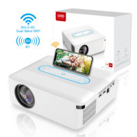 YDH-X1-T972 2025 Projecteur 8K en promotion 900 ANSI Lumens Système Android 120 Pouces Télécommande Vocale Mise au Point Automatique Projecteur Portable d'Intérieur