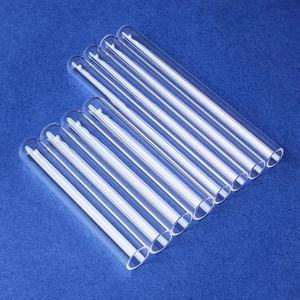 جميع الأحجام PS المواد PP المواد أسطواني أسفل البلاستيك أنبوب اختبار للاستخدامات المختبرية - Product Image 3