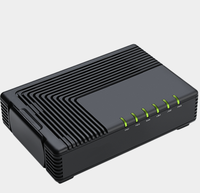 Adaptador VoIP Flyingvoice FTA5120 2 FXO, Gateway ATA SIP, 2 Puertos LAN, Voz HD, Alto Rendimiento
