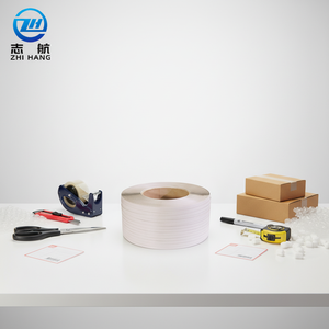 Grosir kemasan mesin pengikat kemasan <span class=keywords><strong>PP</strong></span> Tiongkok pengikat plastik Polipropilena putih kustom - Product Image 1