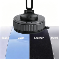 Support magnétique pour téléphone TKT, ventes chaudes, alliage de zinc, usinage CNC, aimants puissants N52, ventouse à vide, support réglable à 360°