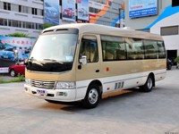 Bus Toyota Coaster d'occasion, 10-28 places, minibus de tourisme urbain