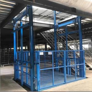 8m 500kg entrepôt de fret extérieur ascenseur de fret électrique hydraulique marchandises motorisé Rail de guidage sous-sol bricolage plate-forme de <span class=keywords><strong>Table</strong></span> élévatrice - Product Image 4