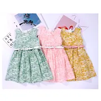Vêtements à design coloré pour bébés filles, tissu en coton confortable, robe rose pour filles, jupes pour tout-petits, nouvelle collection