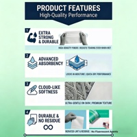 Papier toilette en vente directe d'usine, 2/3/4/5 plis, ultra doux, 100% pâte vierge, rouleau de papier toilette économique