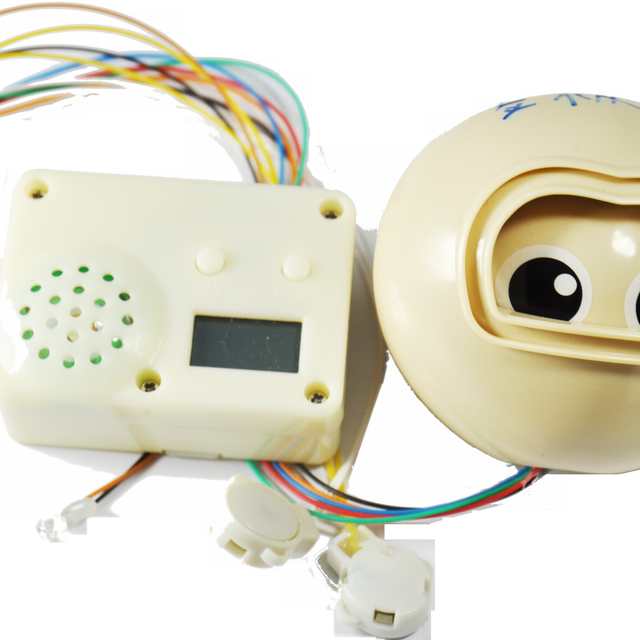 Eyes Movement Motion Sensor Sound Module Eco-Friendly Material 29mm Speaker Custom Music Box Alarm Clock Function for Plush Toys