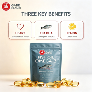 Cápsulas Blandas de Aceite de Pescado Omega-3 de Marca Privada 1280mg EPA DHA Sabor Limón 240 Cápsulas Blandas para la Salud Cardíaca de Adultos al por Mayor - Product Image 3