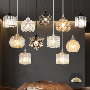 Lámpara Colgante de Cristal Moderna, Larga y Pequeña, Personalizable, con Altura Ajustable, Acabado Dorado LED, Garantía de 2 Años, para Sala de Estar - Product Image 3