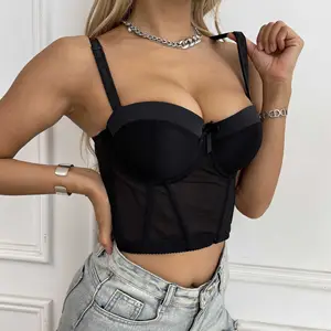 Women's Deep V Cup Hide Back Fat Bra With Shapewear Incorporated