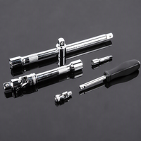 Kit d'outils à main en acier au carbone de 76 pièces pour la réparation à domicile et des véhicules (clés à douille et tournevis)