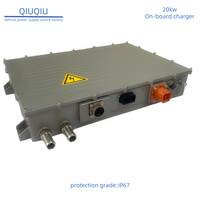 Chargeur embarqué OBC haute puissance 20 kW 48 V 72 V 96 V 400 V 540 V 800 V AC/DC pour bus et camions électriques