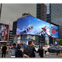 Écran LED publicitaire extérieur en aluminium haute luminosité, étanche, panneau d'affichage numérique, signalétique