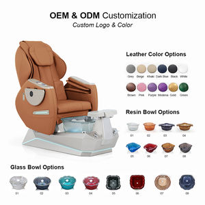 Sillón de Pedicura Profesional Kangmei Furniture con Hidromasaje de Lujo sin Tuberías, Jet Magnético, para Salón de Belleza y Spa de Pies con Masaje Shiatsu - Product Image 3