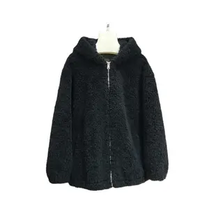 Женская Зимняя шерстяная куртка из овечьей шерсти