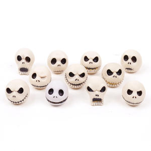 Halloween, Noël, la veille de Noël, poupée effrayante Jack, matériau PVC, 5 cm, accessoires d'<span class=keywords><strong>anime</strong></span>, 12 styles d'expressions, figurine d'action, modèle - Product Image 3
