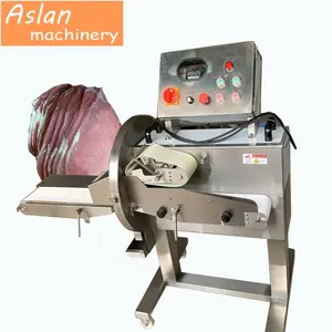 polony slicing machine / automatic sausage slicer / root vegetable eggplant slice cutting machine