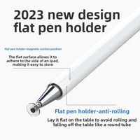 Stylet tactile magnétique en métal 3-en-1 Modèle Mps130B pour téléphones, tablettes, iPad Compatibilité universelle Android/iOS Capacitif