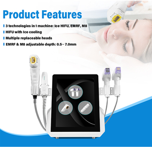 Nouvel appareil de beauté <span class=keywords><strong>Vamx</strong></span> 4-en-1 M8 Ice Hifu 2025 avec micro-aiguilles RF pour lifting du visage et élimination des graisses - Product Image 4