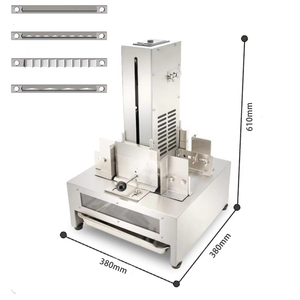 Machine industrielle automatique de fabrication de chocolat à haute productivité, avec lames interchangeables multi-formes pour les pâtisseries - Product Image 2