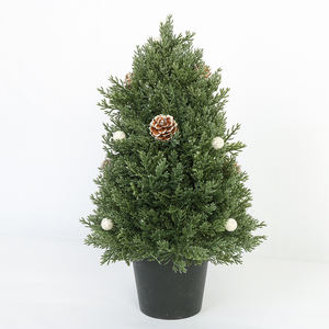 2024 nuevo diseño decoraciones navideñas 32cm decorado Mini MESA DE Navidad árbol suministros de decoración de Navidad - Product Image 3