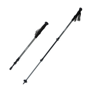 Bâtons de randonnée Cordno en alliage d'aluminium 135 cm, pliables, légers, trois sections, verrouillage externe - Product Image 3