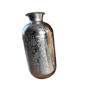 Jarrón Decorativo de Metal para Flores, Diseño Moderno para Sala de Estar o Dormitorio, Jarrones y Macetas para Eventos - Product Image 1
