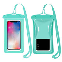 Voyage Flotteur Étanche Téléphone Pochette pour iPhone 16 Pro Max Écran Tactile Téléphone Portable 7.5 pouces Plage Natation Dérive Mobile Sac