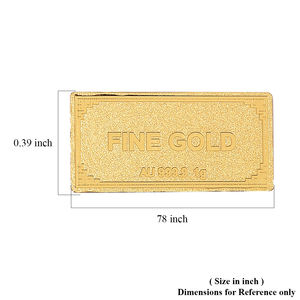 Artesanía de Metal de Oro Fino de 1 Gramo Conmemorativa al por Mayor de Fábrica para Regalo de Recuerdo - Product Image 6