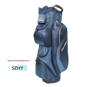 Bolsa de Golf de Nailon Ultraligera y Portátil con Cierre de Cremallera con Diseño Personalizado, 9.5x35 Pulgadas, Impermeable, para Juego Completo de Palos - Product Image 6