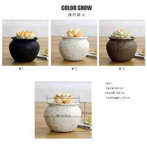 Mini Lcony di Argilla Fatti A Mano <span class=keywords><strong>Vaso</strong></span> Di Fiori di Terracotta Vasi - Product Image 4