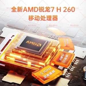 โน้ตบุ๊ก Fearless 16 <span class=keywords><strong>Ryzen</strong></span> <span class=keywords><strong>7</strong></span> H260 ขนาด 16 นิ้ว ความละเอียด 2.5K น้ำหนักเบา เหมาะสำหรับนักเรียน พร้อมระบบจดจำใบหน้า สำหรับธุรกิจและสำนักงาน - Product Image 3