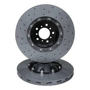 Kit pinza <span class=keywords><strong>freno</strong></span> Auto da corsa ad alte prestazioni per aggiornamento del sistema frenante in carboceramica 380mm 400mm grande modello universale <span class=keywords><strong>freno</strong></span> R8 - Product Image 4