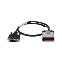 Câble de révision 14 broches RP1226 pour camions PACCAR – Adaptateur de diagnostic ELD robuste compatible avec faisceau de câblage