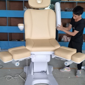 Kisen Hot Sale Salon Furniture <b>Electric</b> Adjustable Facial Massage <b>Table</b> Beauty Bed Spa Beauty Room Eyelash Bed - Product Image 6