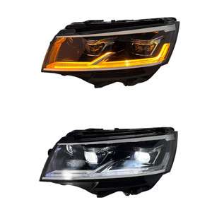Conjunto de Faros Delanteros para Volkswagen <span class=keywords><strong>Caravelle</strong></span> T6.1, Luces de Circulación Diurna LED y Señales de Giro, Lente LED. - Product Image 5