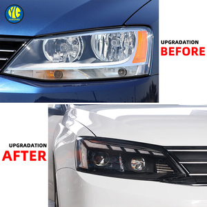 YU GUANG per <span class=keywords><strong>Volkswagen</strong></span> Fari di Alta Qualità per <span class=keywords><strong>Jetta</strong></span> 6a Generazione <span class=keywords><strong>2011</strong></span>-2018, Lampada Frontale LED MK6, Aggiornamento Luci Anteriori VW - Product Image 4