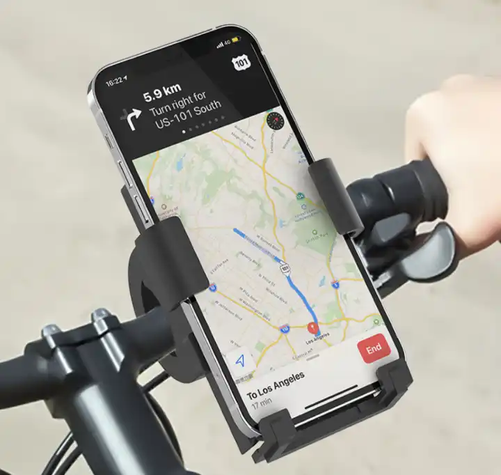 Smartphone motorcycle bicycle Holder 360 rotation