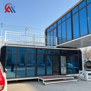 Rumah Prefab Pintar dengan Sistem Otomasi Rumah dan Energi Surya untuk Kehidupan Modern Tech Apple Cabin - Product Image 4