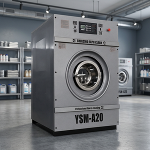 Lavadora-Extractora Eléctrica Totalmente Automática de la Serie YSM-A de 20 kg con Resorte para Uso Comercial en Lavanderías - Product Image 3
