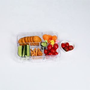 GAZ Festival cadeau Prêt à Expédier Bento Style Durable Étanche En Plastique enfants Retour à L'école 6 sections <span class=keywords><strong>Lunchbox</strong></span> - Product Image 4